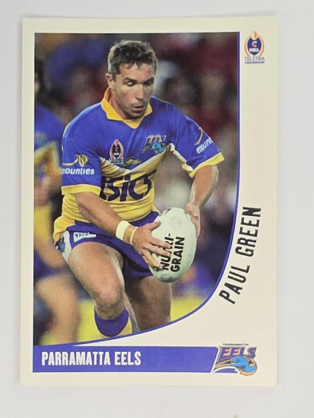 NRL 2003 Daily Telegraph | #133 | Paul Green | Parramatta Eels