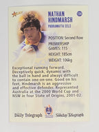 NRL 2003 Daily Telegraph | #134 | Nathan Hindmarsh | Parramatta Eels