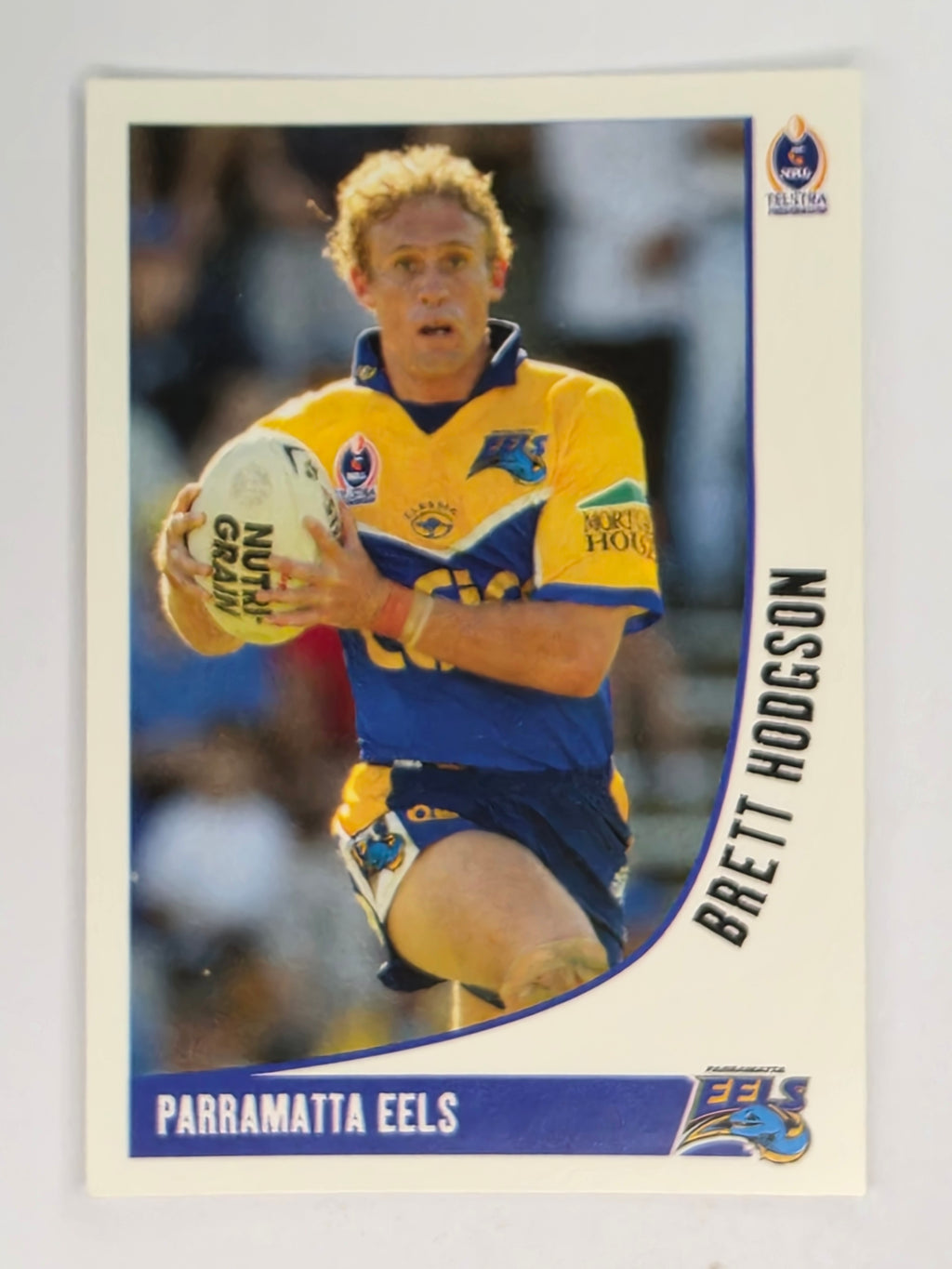 NRL 2003 Daily Telegraph | #135 | Brett Hodgson | Parramatta Eels