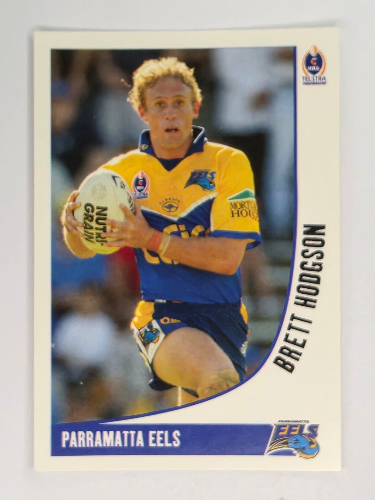 NRL 2003 Daily Telegraph | #135 | Brett Hodgson | Parramatta Eels