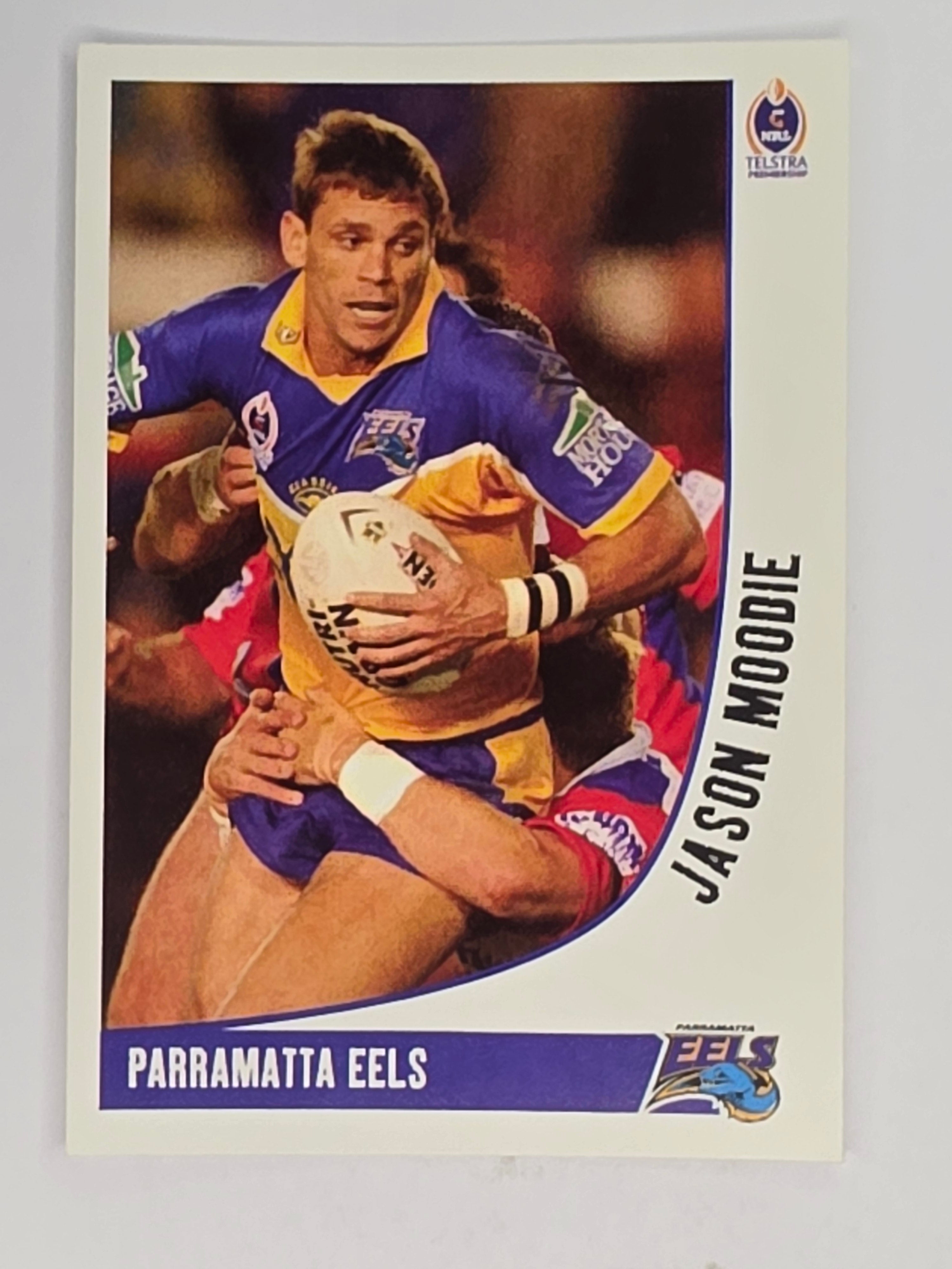 NRL 2003 Daily Telegraph | #137 | Jason Moodie | Parramatta Eels