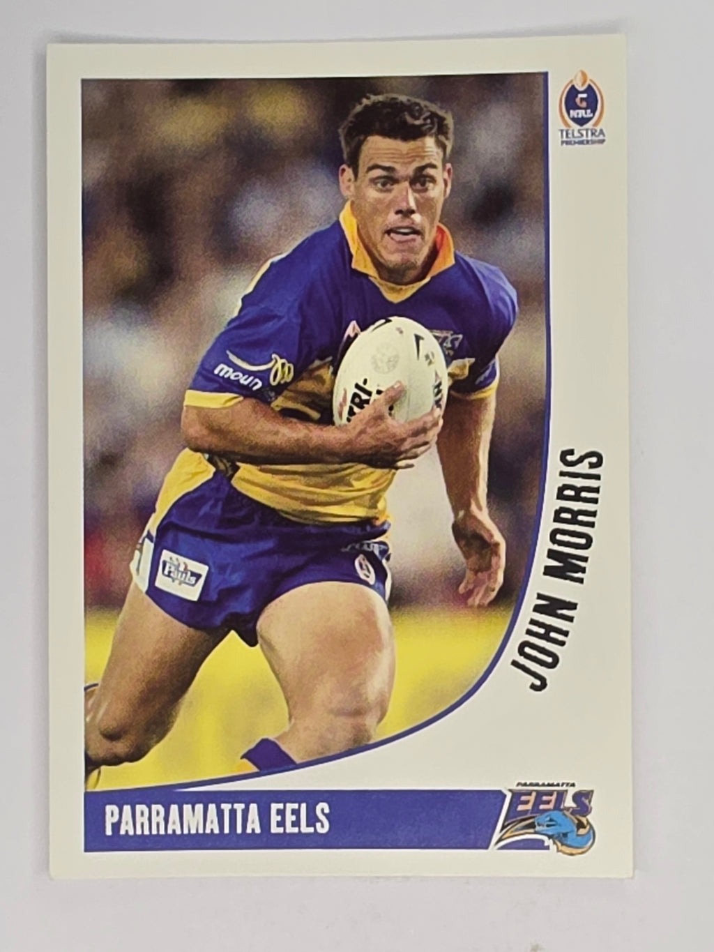 NRL 2003 Daily Telegraph | #138 | John Morris | Parramatta Eels