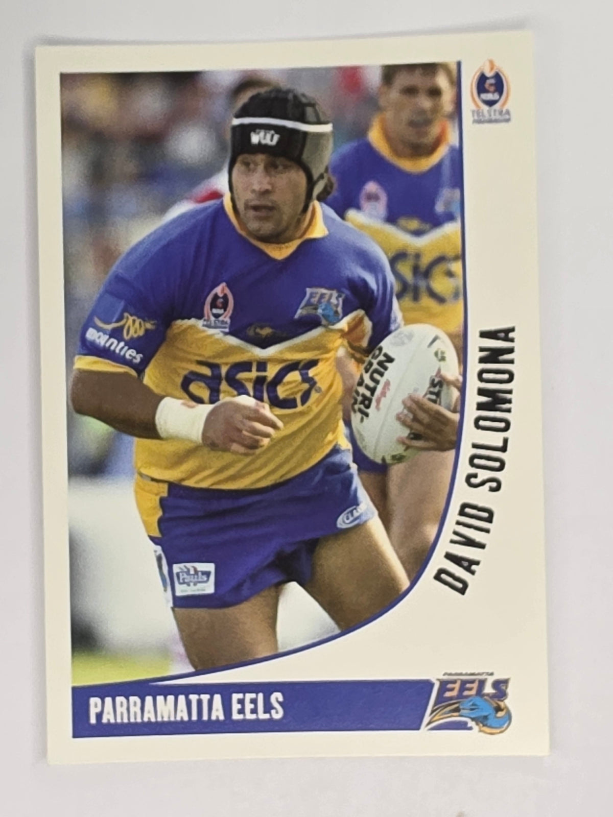 NRL 2003 Daily Telegraph | #139 | David Solomona | Parramatta Eels
