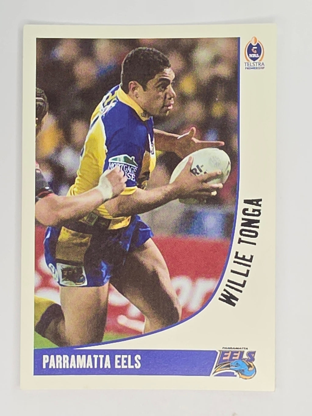 NRL 2003 Daily Telegraph | #140 | Willie Tonga | Parramatta Eels