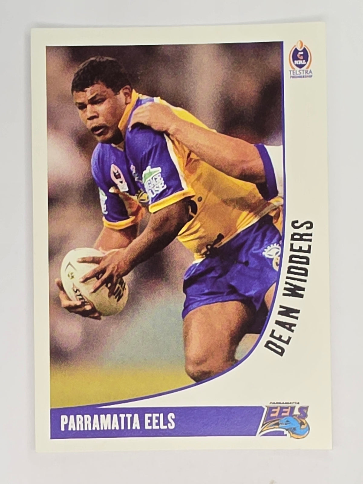 NRL 2003 Daily Telegraph | #144 | Dean Widders | Parramatta Eels