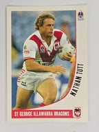 NRL 2003 Daily Telegraph | #176 | Nathan Tutt | St George Illawarra Dragons