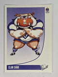 NRL 2003 Daily Telegraph | #242 | Club Card | Canterbury Bankstown Bulldogs