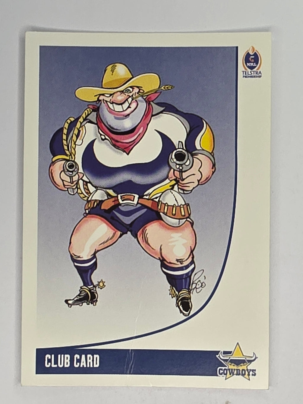 NRL 2003 Daily Telegraph | #248 | Club Card | North Queensland Cowboys