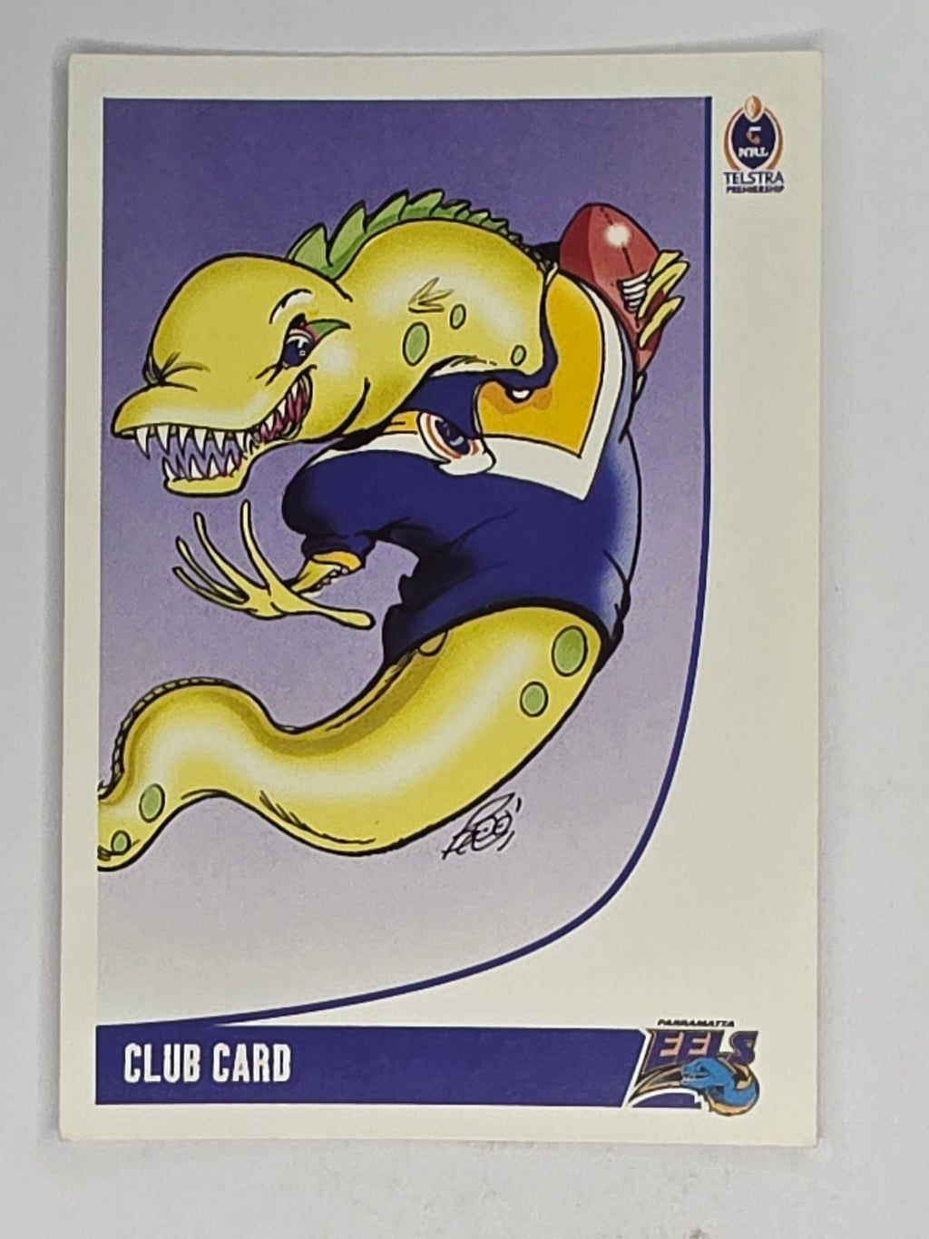 NRL 2003 Daily Telegraph | #249 | Club Card | Parramatta Eels