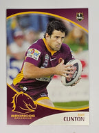 NRL 2009 Daily Telegraph | #002 | Joel Clinton | Brisbane Broncos