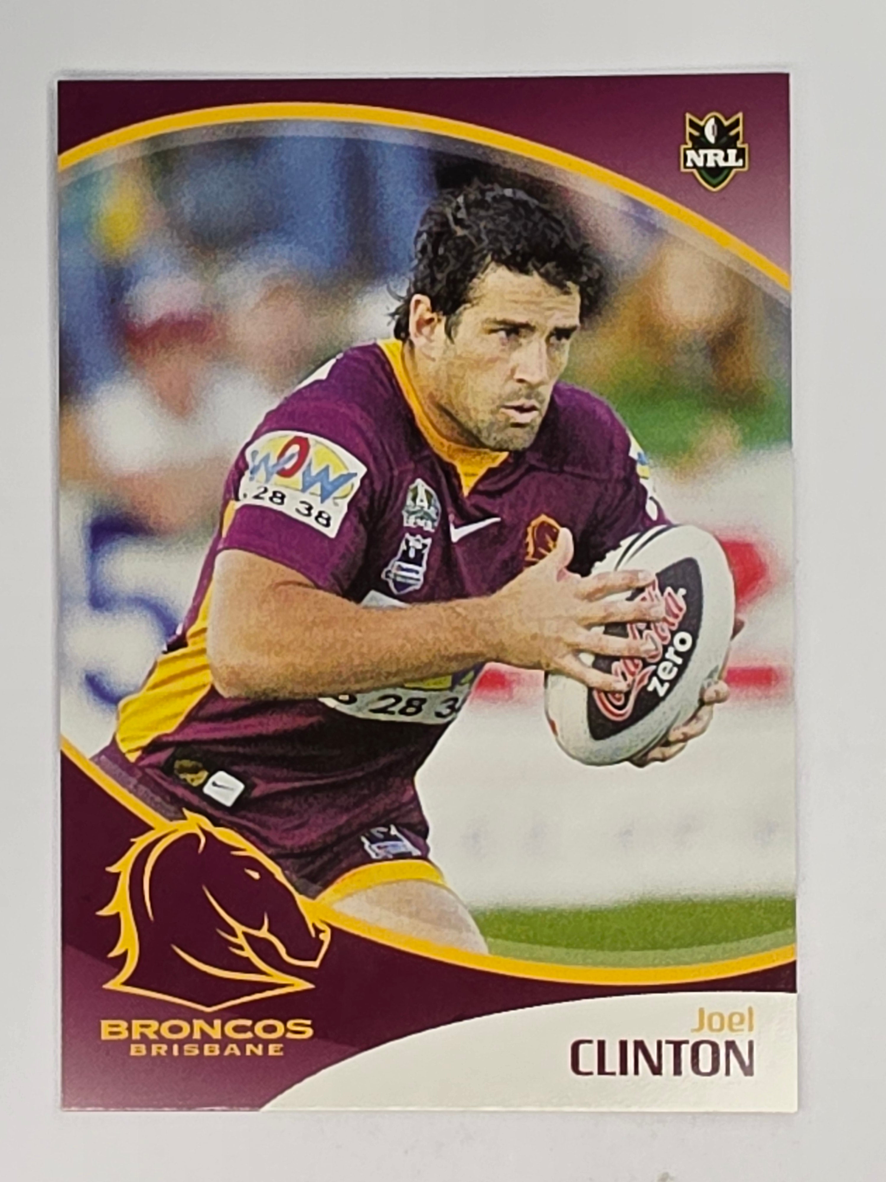 NRL 2009 Daily Telegraph | #002 | Joel Clinton | Brisbane Broncos