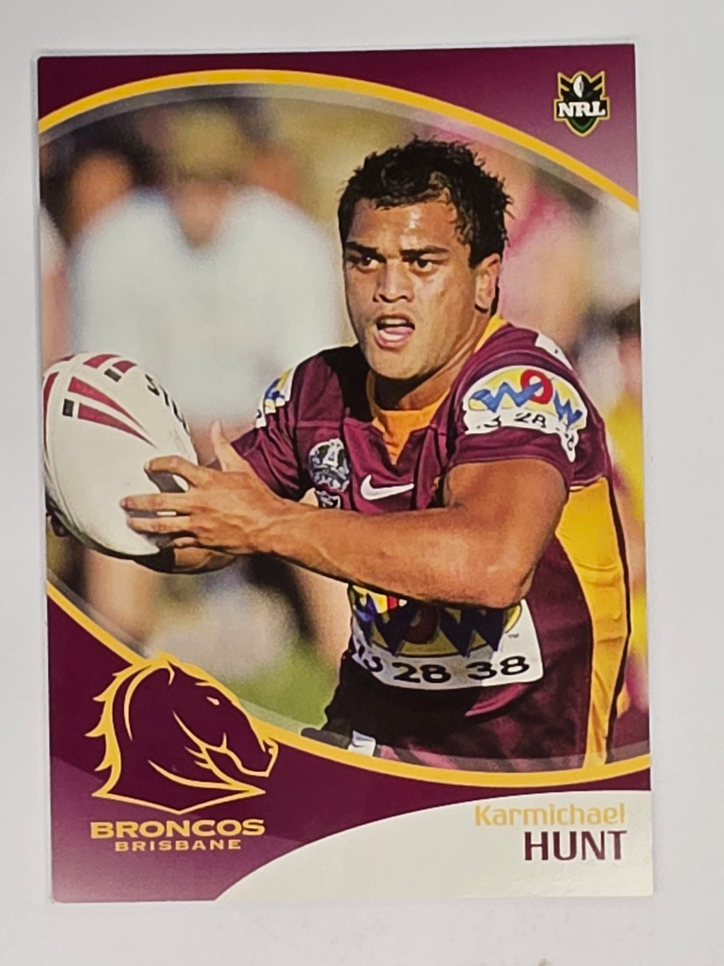 NRL 2009 Daily Telegraph | #005 | Karmichael Hunt | Brisbane Broncos