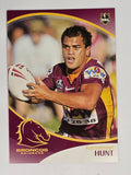 NRL 2009 Daily Telegraph | #005 | Karmichael Hunt | Brisbane Broncos