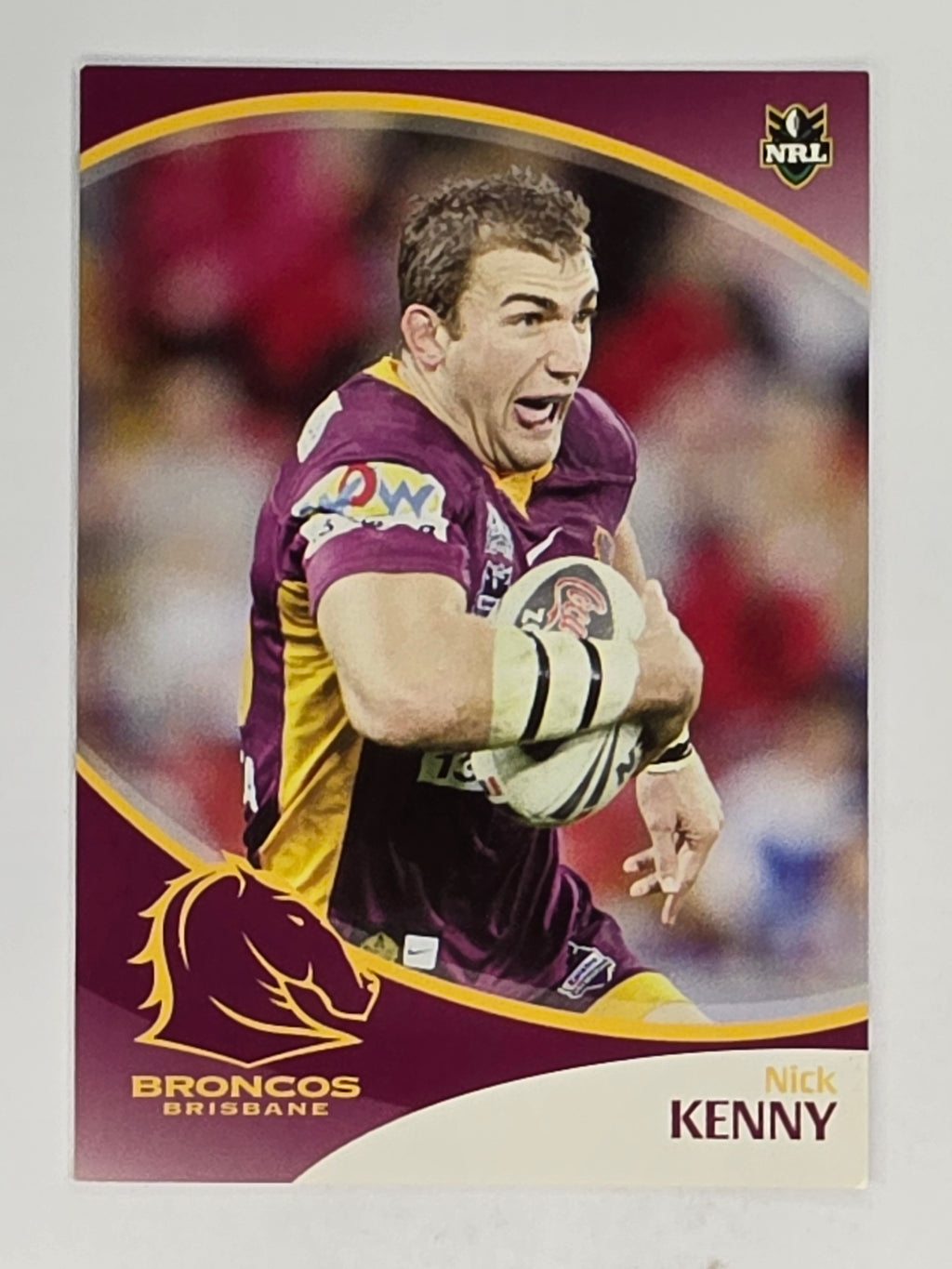 NRL 2009 Daily Telegraph | #006 | Nick Kenny | Brisbane Broncos