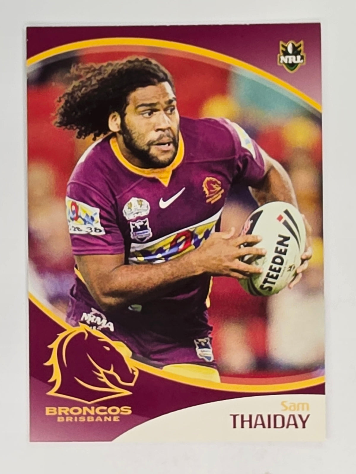 NRL 2009 Daily Telegraph | #012 | Sam Thaiday | Brisbane Broncos
