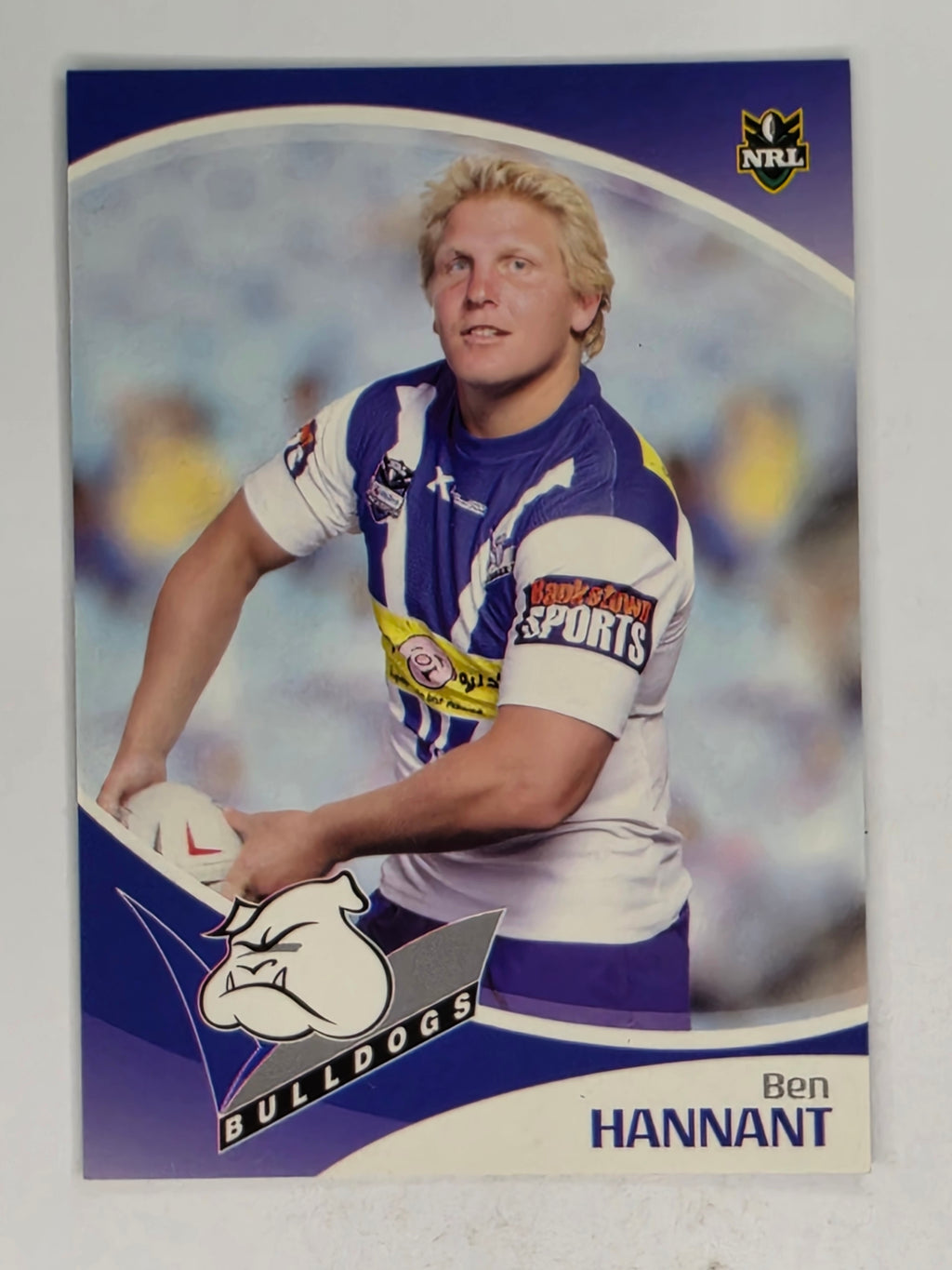 NRL 2009 Daily Telegraph | #016 | Ben Hannant | Canterbury Bankstown Bulldogs