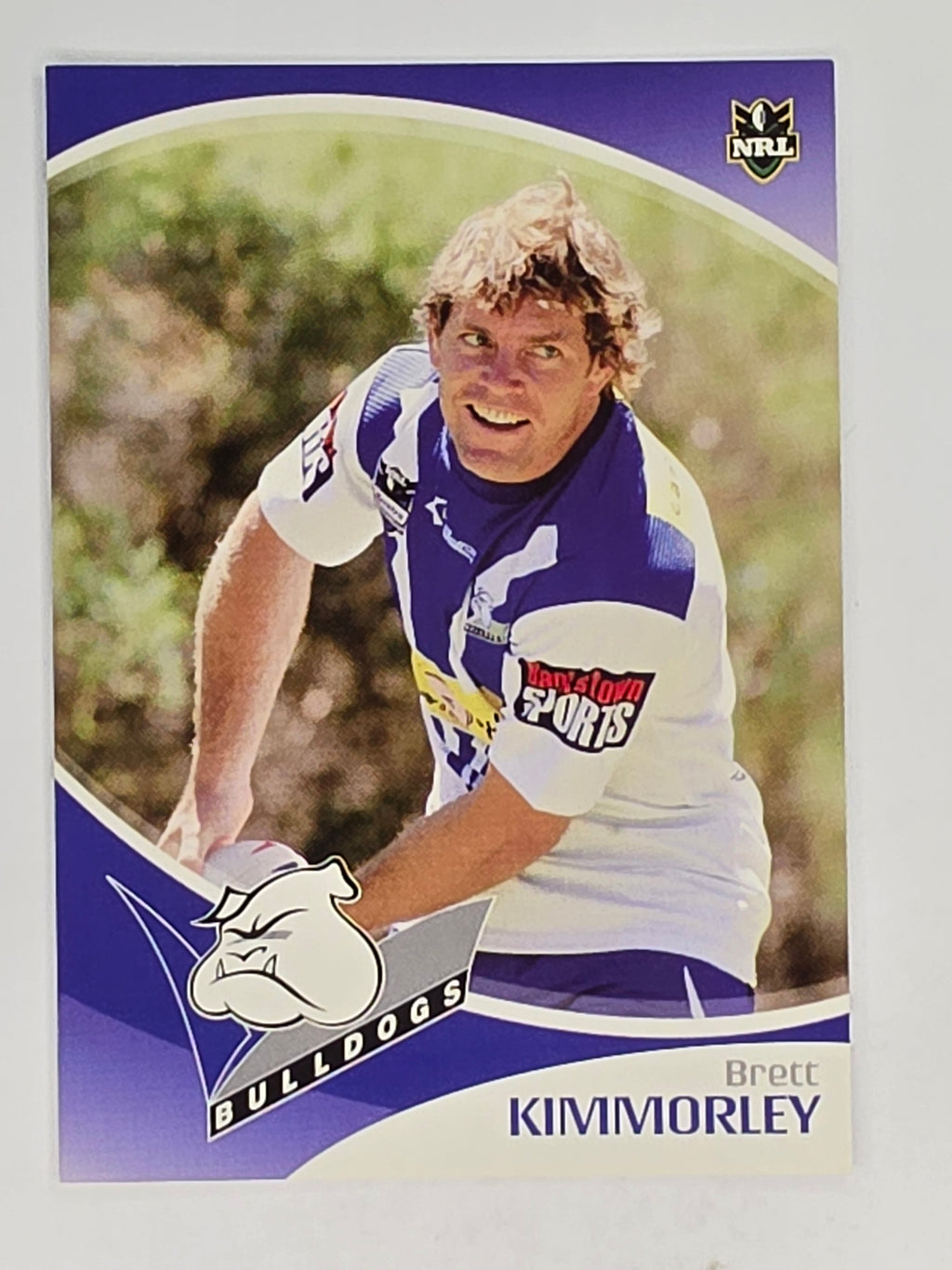 NRL 2009 Daily Telegraph | #019 | Brett Kimmorley | Canterbury Bankstown Bulldogs