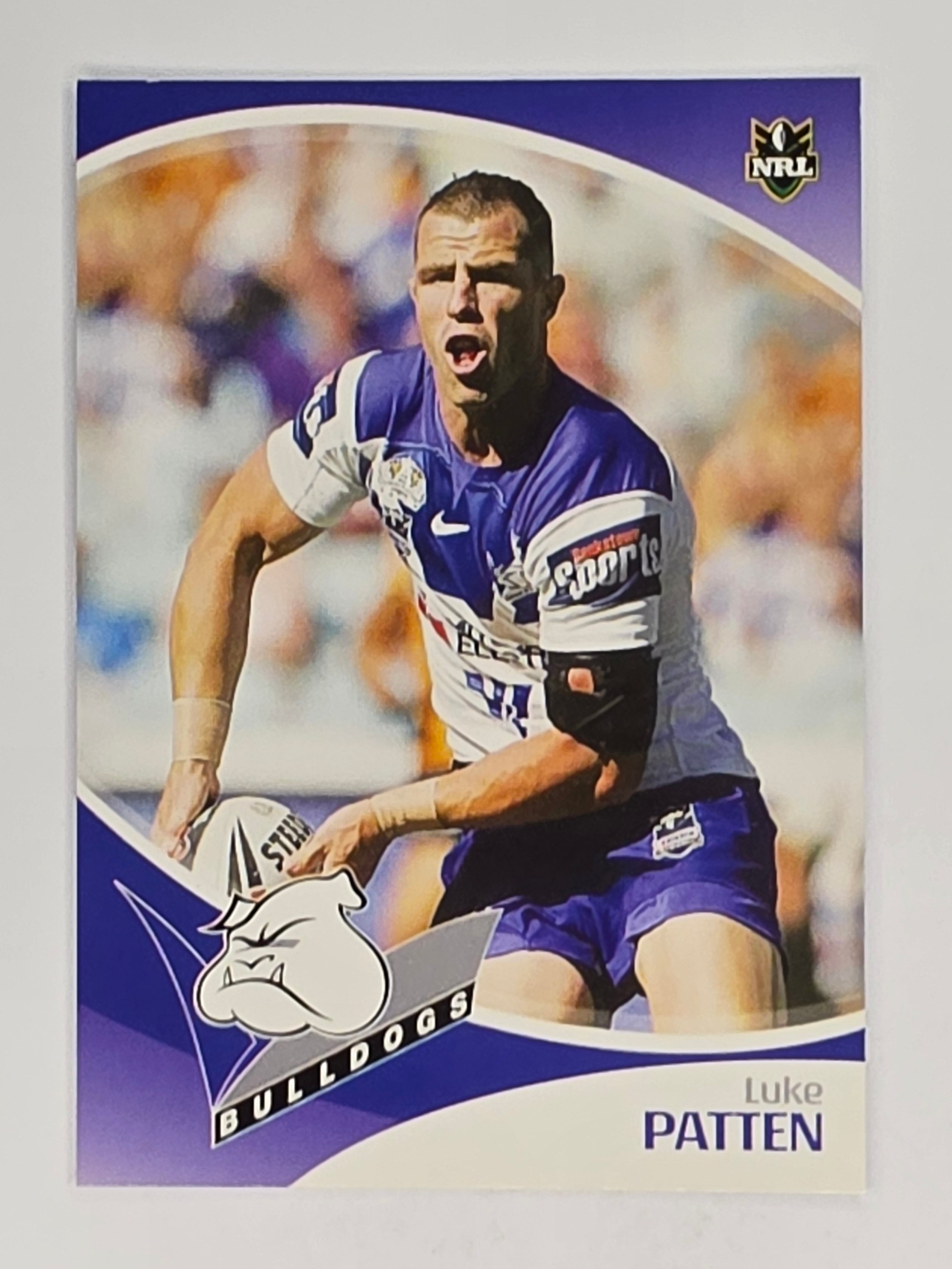 NRL 2009 Daily Telegraph | #021 | Luke Patten | Canterbury Bankstown Bulldogs