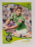 NRL 2009 Daily Telegraph | #026 | Terry Campese | Canberra Raiders