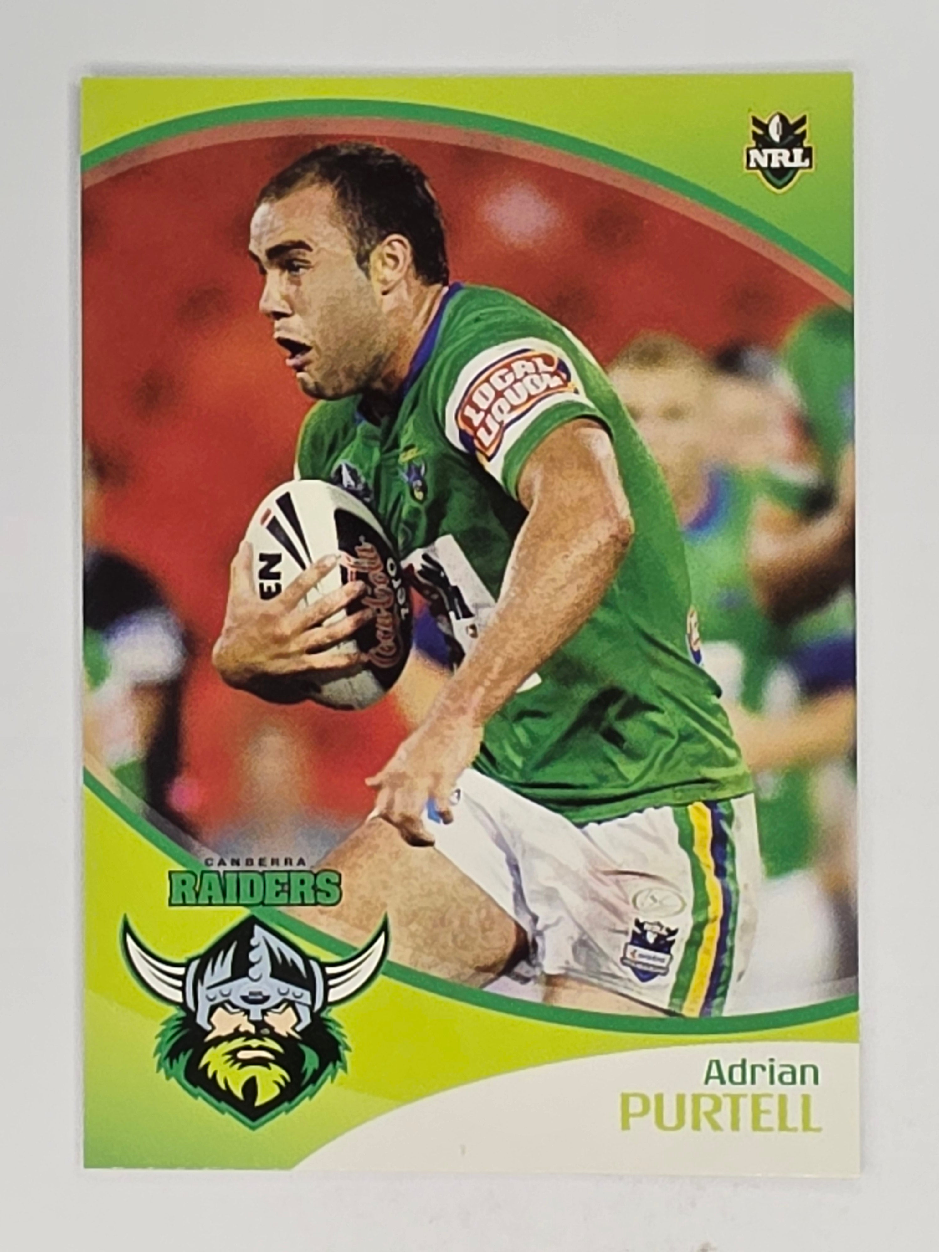 NRL 2009 Daily Telegraph | #032 | Adrian Purtell | Canberra Raiders