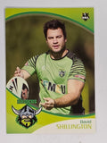 NRL 2009 Daily Telegraph | #033 | David Shillington | Canberra Raiders