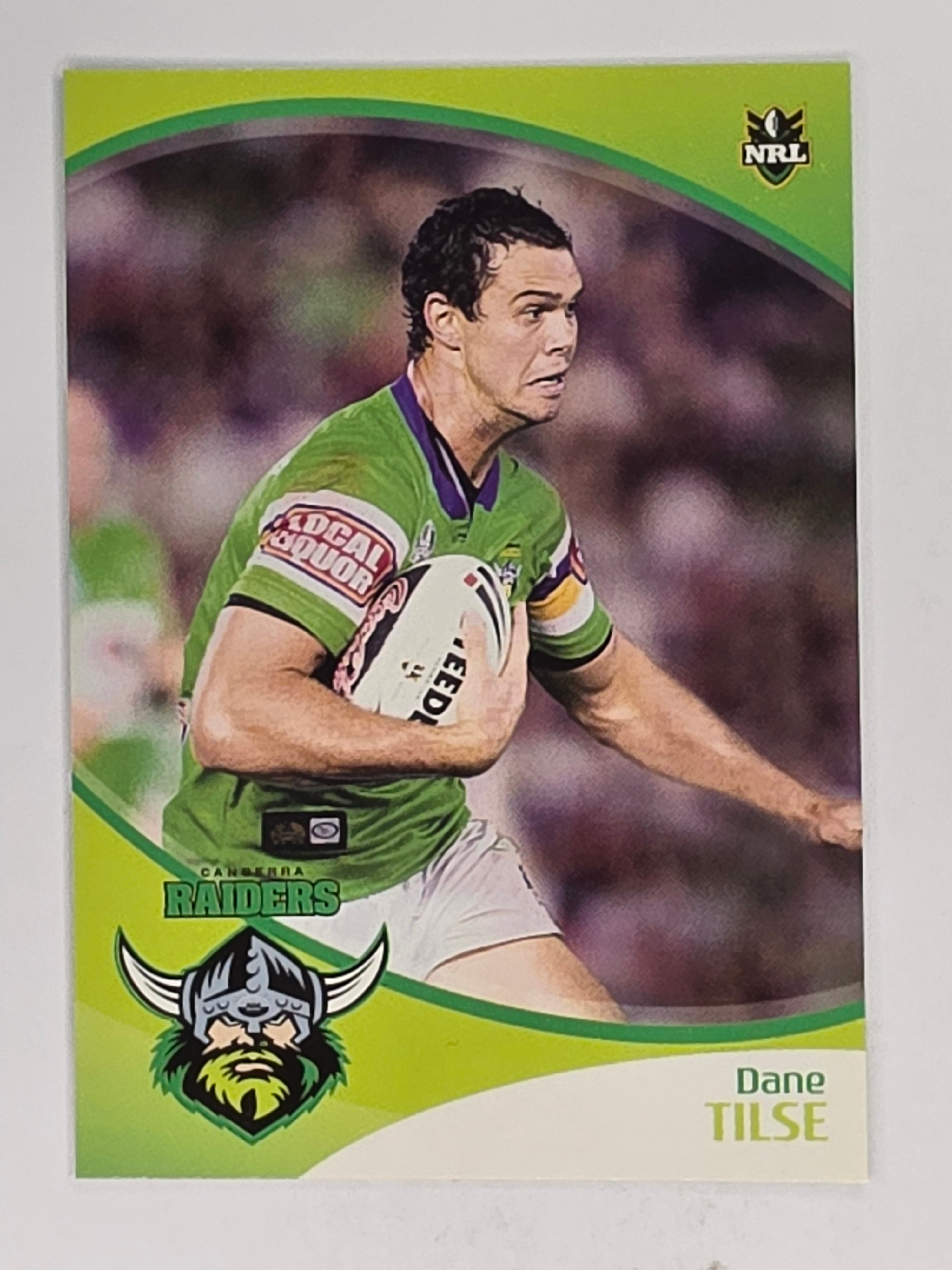 NRL 2009 Daily Telegraph | #036 | Dane Tilse | Canberra Raiders