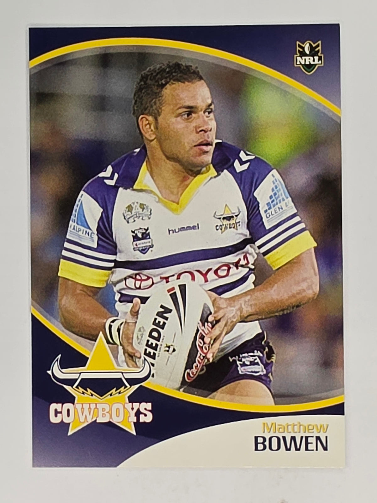NRL 2009 Daily Telegraph | #038 | Matthew Bowen | North Queensland Cowboys