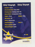 NRL 2009 Daily Telegraph | #041 | Ben Harris | North Queensland Cowboys