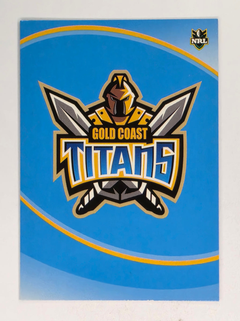 NRL 2009 Daily Telegraph | #049 | Logo | Gold Coast Titans