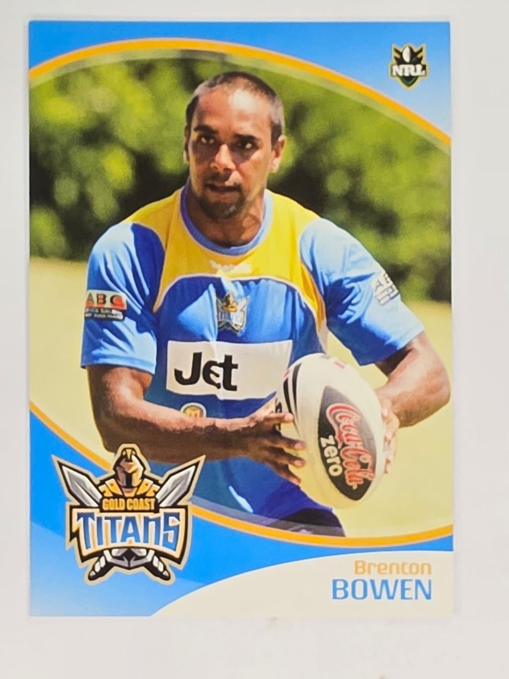 NRL 2009 Daily Telegraph | #050 | Brenton Bowen | Gold Coast Titans