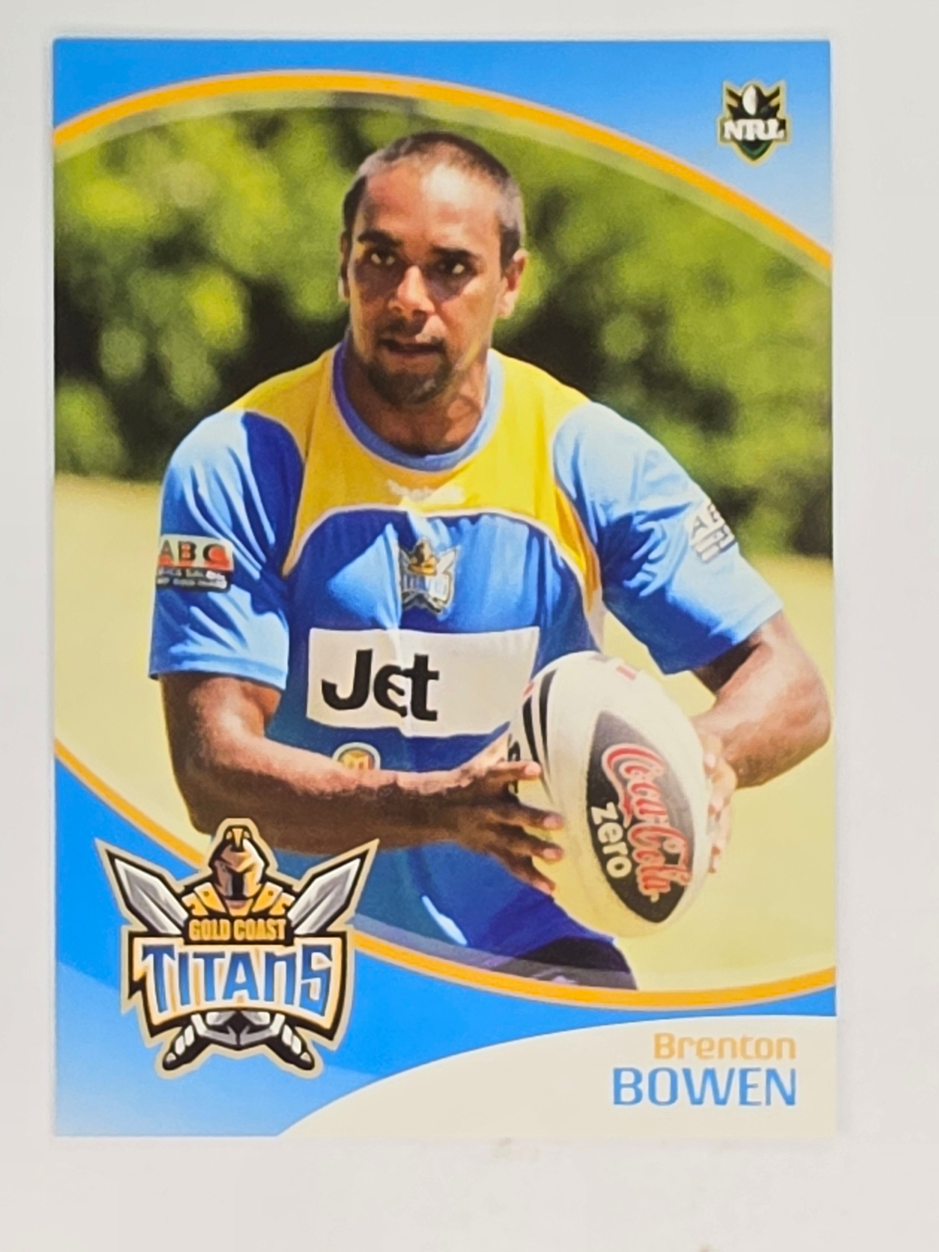 NRL 2009 Daily Telegraph | #050 | Brenton Bowen | Gold Coast Titans