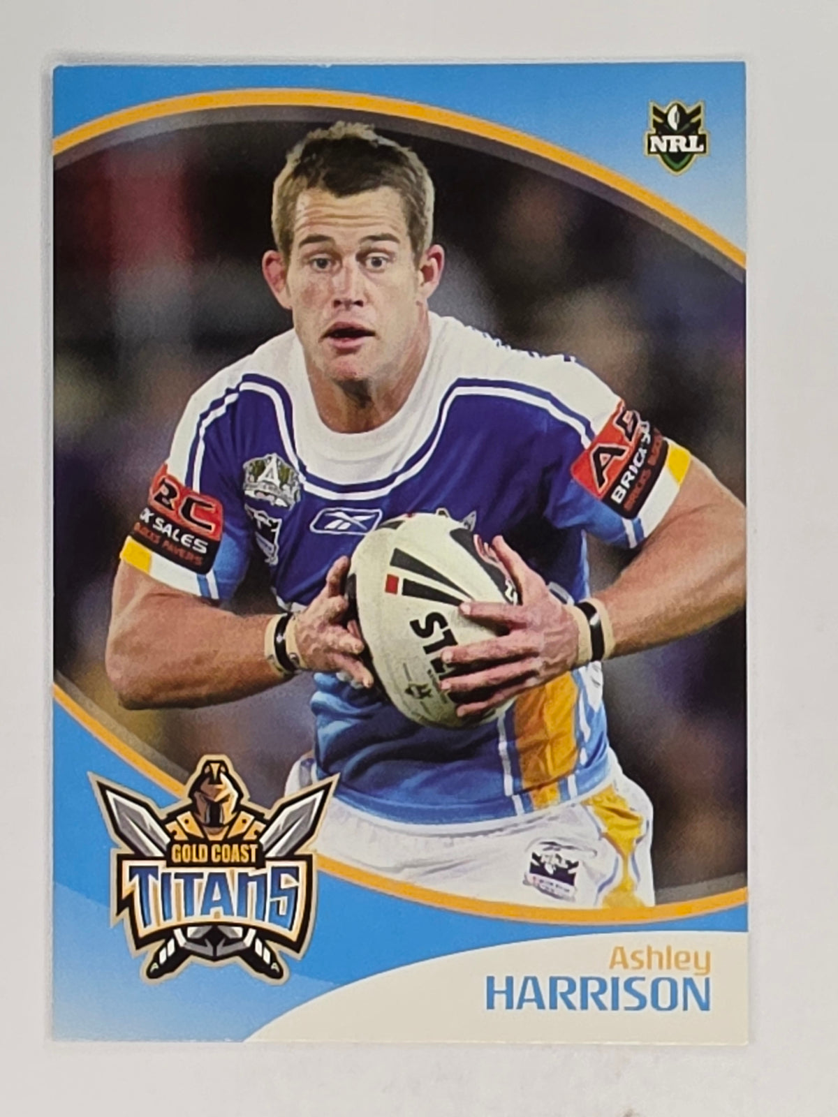 NRL 2009 Daily Telegraph | #053 | Ashley Harrison | Gold Coast Titans