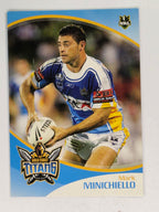 NRL 2009 Daily Telegraph | #056 | Mark Minichiello | Gold Coast Titans