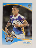 NRL 2009 Daily Telegraph | #058 | Mat Rogers | Gold Coast Titans
