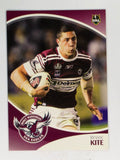 NRL 2009 Daily Telegraph | #065 | Brent Kite | Manly Warringah Sea Eagles