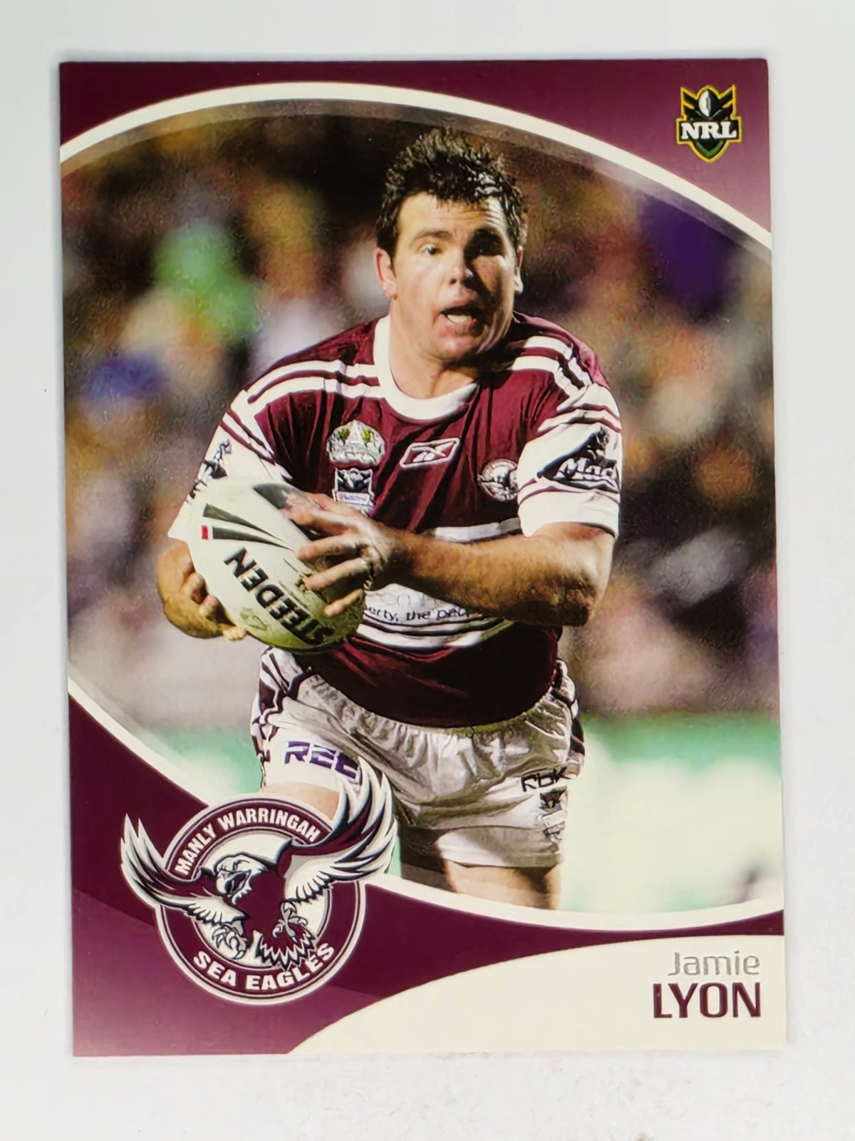 NRL 2009 Daily Telegraph | #066 | Jamie Lyon | Manly Warringah Sea Eagles