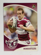 NRL 2009 Daily Telegraph | #068 | Michael Robertson | Manly Warringah Sea Eagles