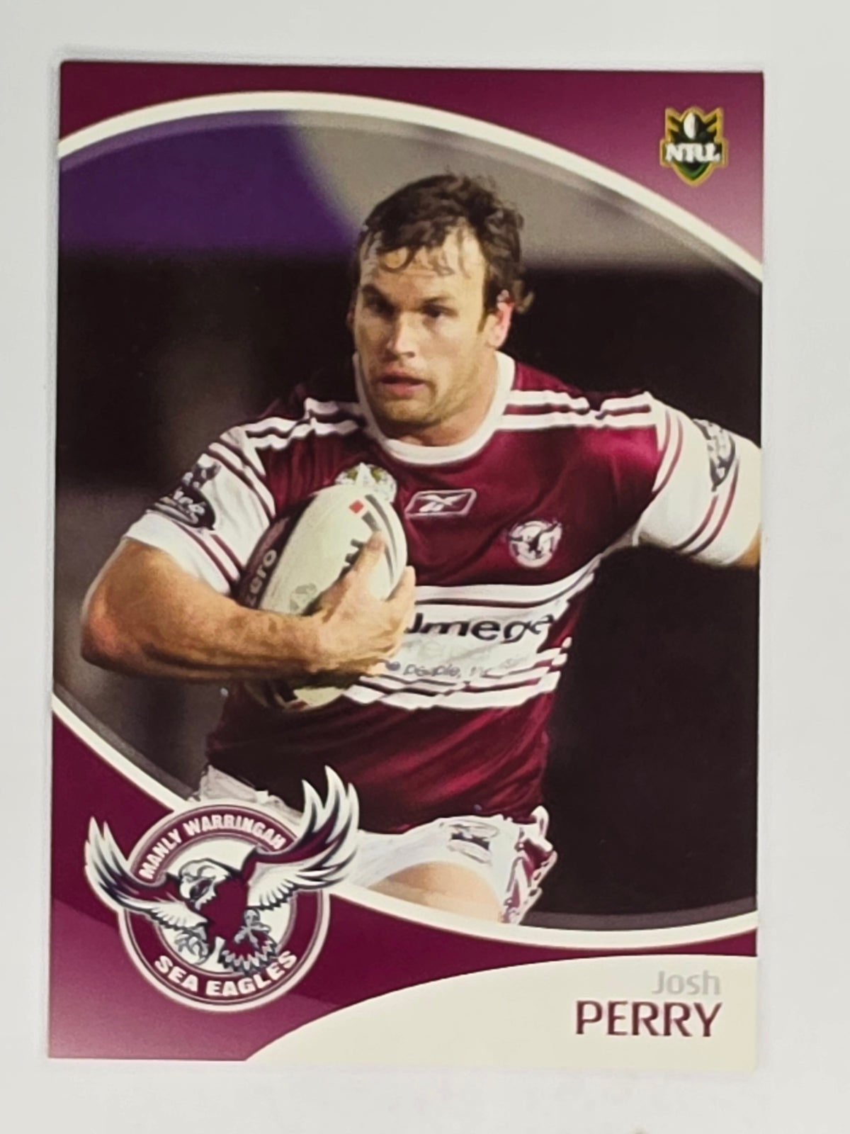 NRL 2009 Daily Telegraph | #069 | Josh Perry | Manly Warringah Sea Eagles