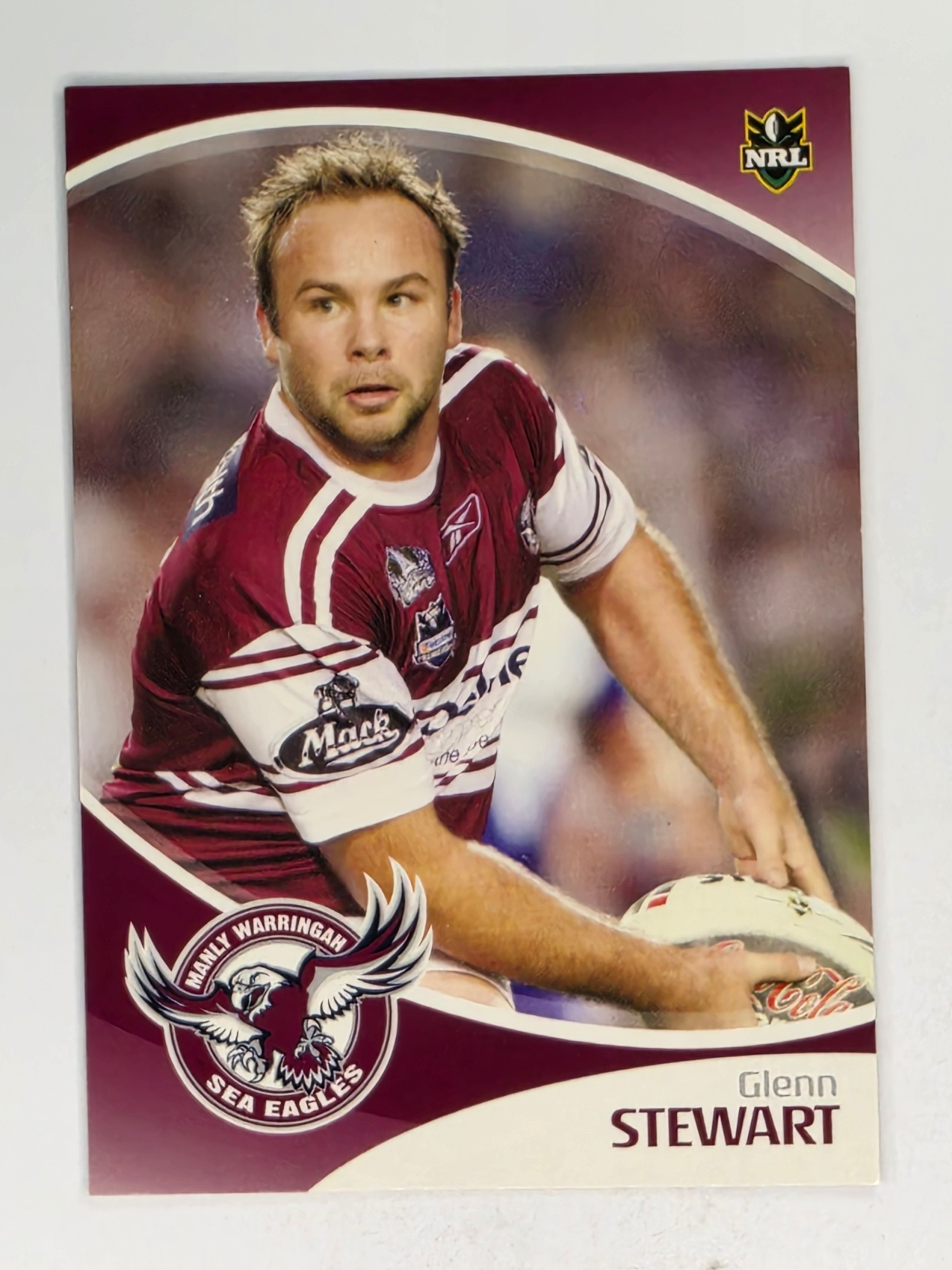 NRL 2009 Daily Telegraph | #070 | Glenn Stewart | Manly Warringah Sea Eagles