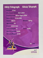 NRL 2009 Daily Telegraph | #079 | Jeff Lima | Melbourne Storm