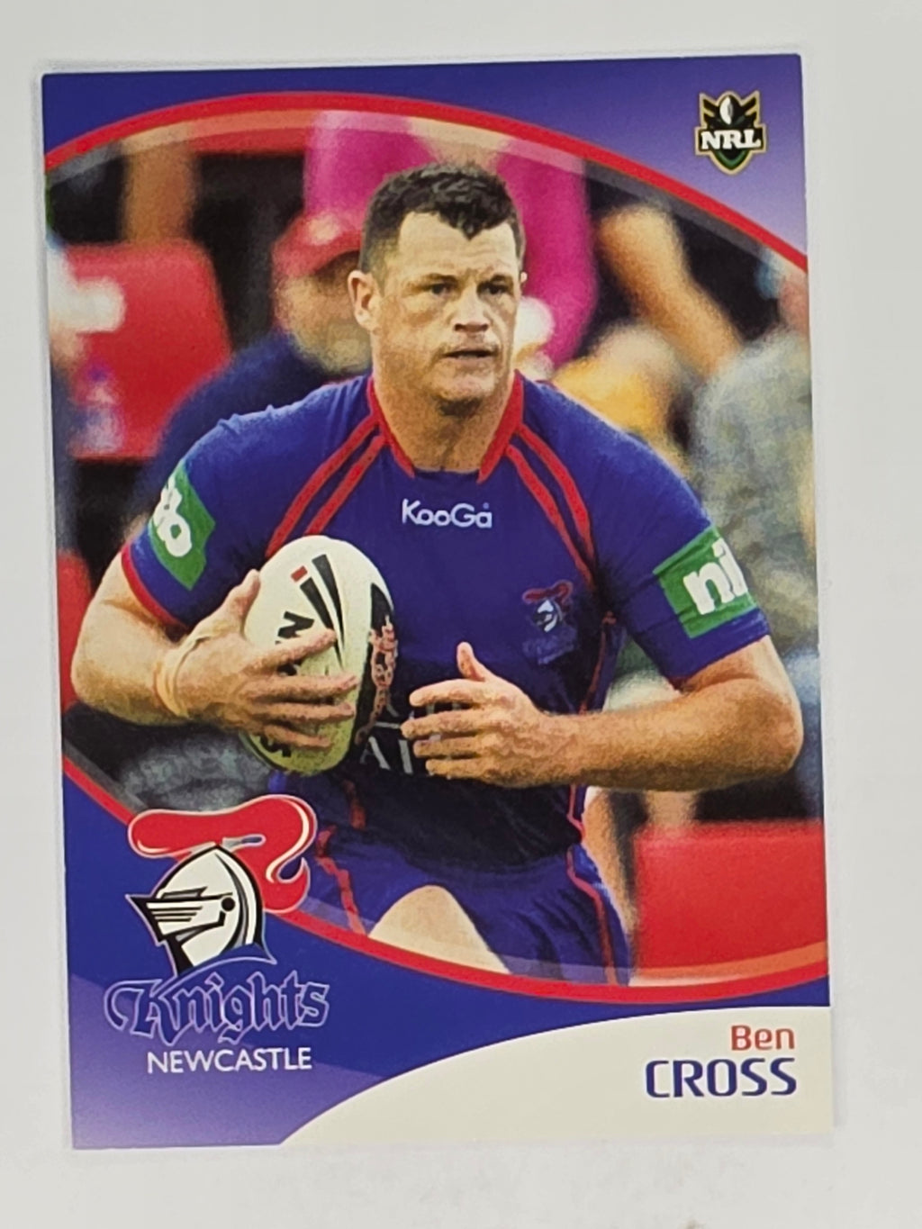 NRL 2009 Daily Telegraph | #086 | Ben Cross | Newcastle Knights