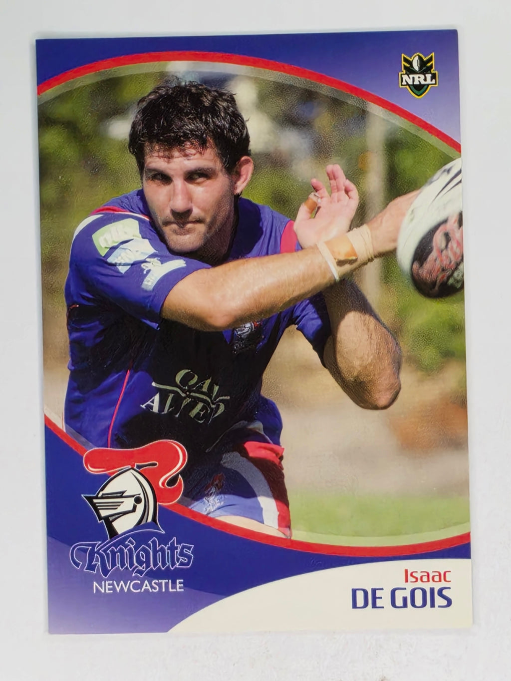 NRL 2009 Daily Telegraph | #087 | Isaac De Gois | Newcastle Knights