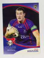 NRL 2009 Daily Telegraph | #089 | Chris Houston | Newcastle Knights