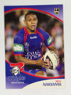 NRL 2009 Daily Telegraph | #092 | Wes Naiqama | Newcastle Knights
