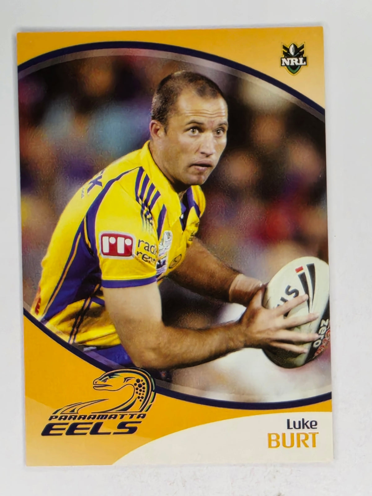 NRL 2009 Daily Telegraph | #098 | Luke Burt | Parramatta Eels