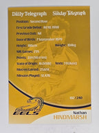 NRL 2009 Daily Telegraph | #102 | Nathan Hindmarsh | Parramatta Eels