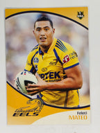 NRL 2009 Daily Telegraph | #105 | Feleti Mateo | Parramatta Eels
