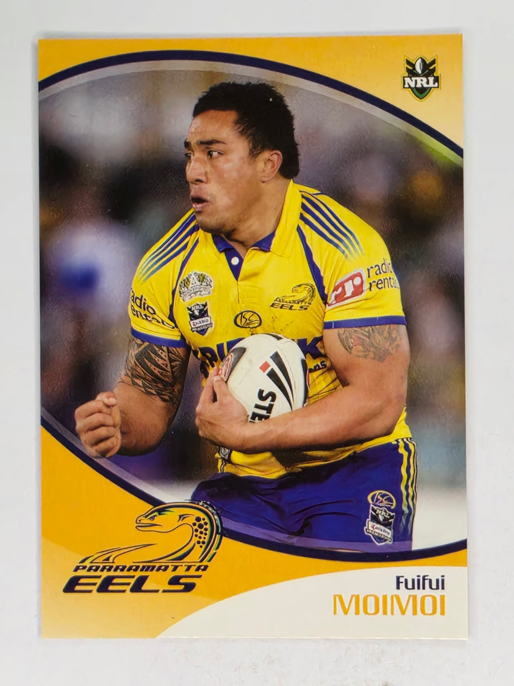 NRL 2009 Daily Telegraph | #106 | Fuifui Moimoi | Parramatta Eels