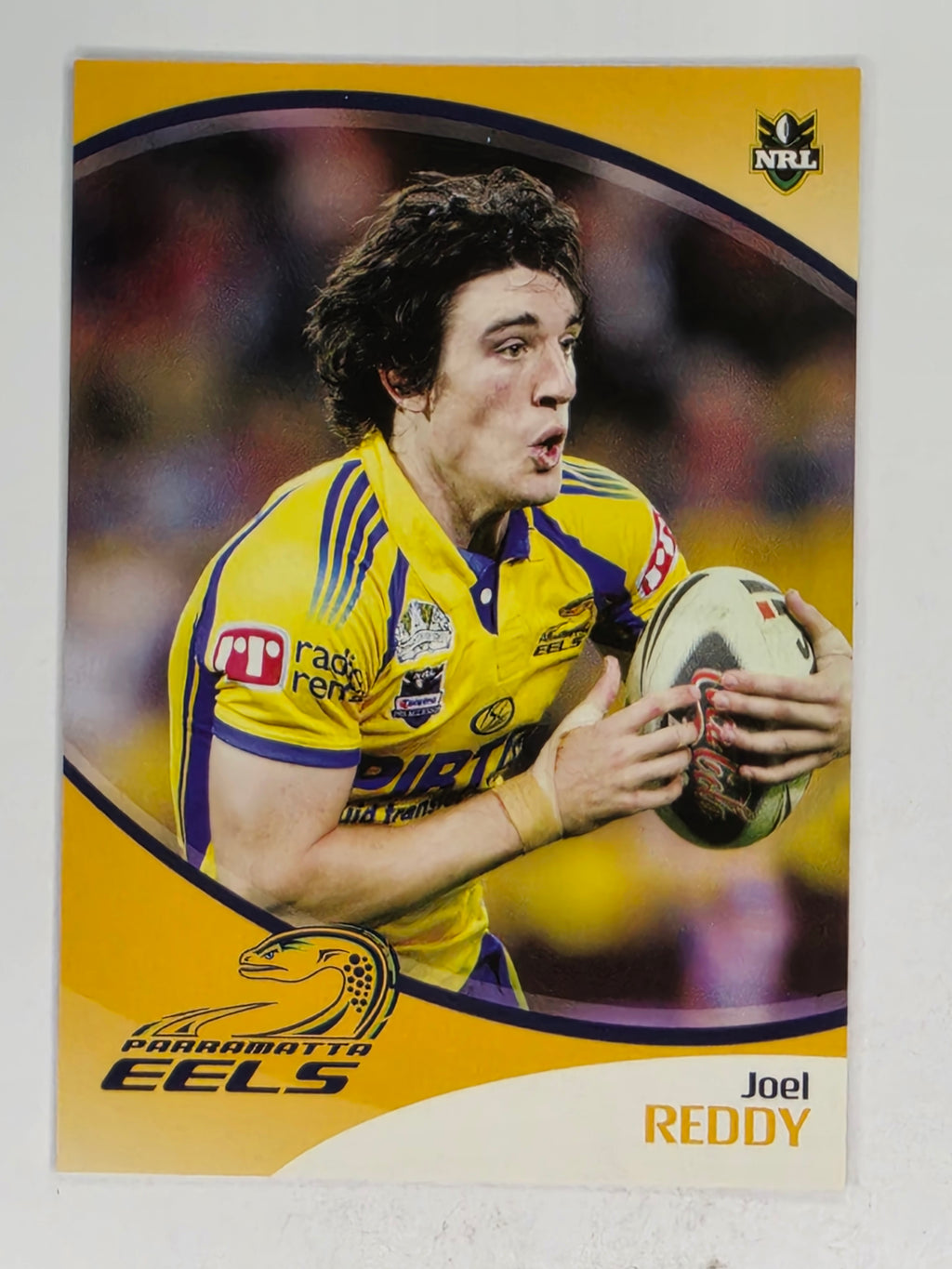 NRL 2009 Daily Telegraph | #107 | Joel Reddy | Parramatta Eels