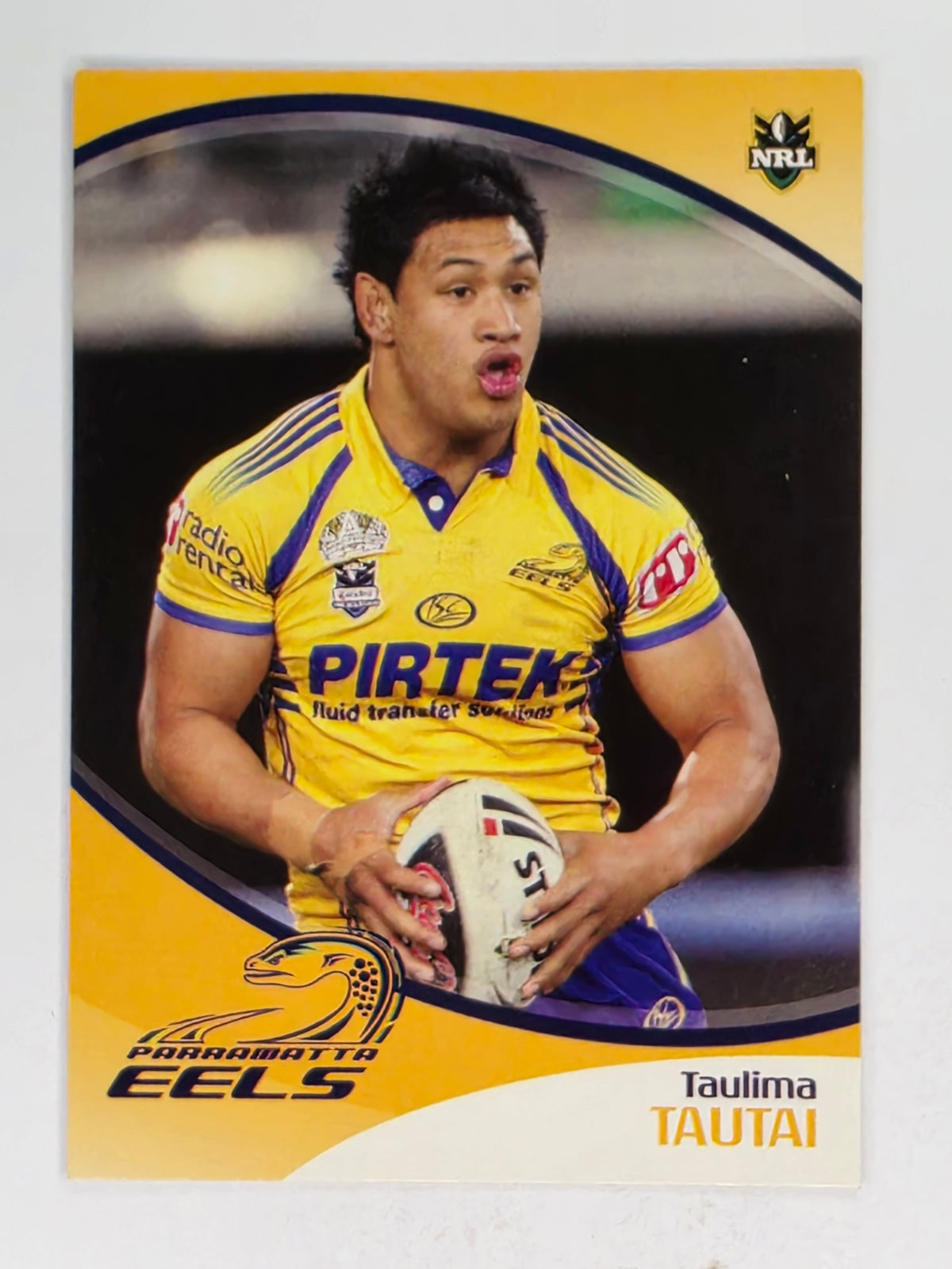NRL 2009 Daily Telegraph | #108 | Taulima Tautai | Parramatta Eels